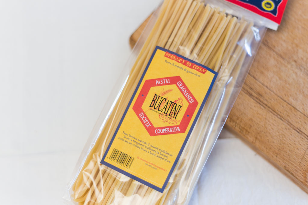 pasta di gragnano IGP bucatini