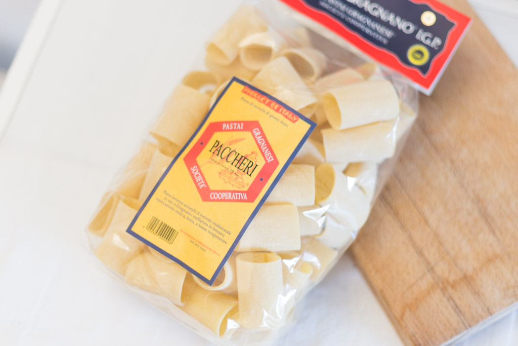 paccheri pasta di gragnano IGP