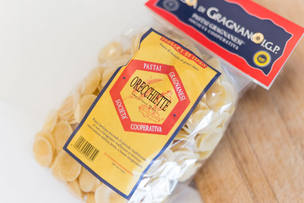 pasta di gragnano IGP orecchiette