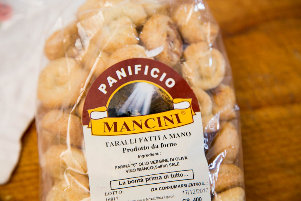 Taralli fatti a mano