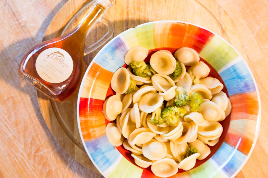 Orecchiette con broccoli e colatura di alici