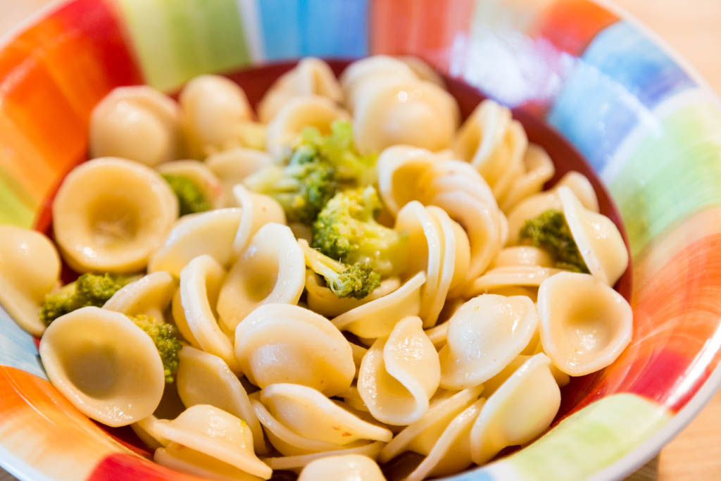 Orecchiette con broccoli e colatura di alici